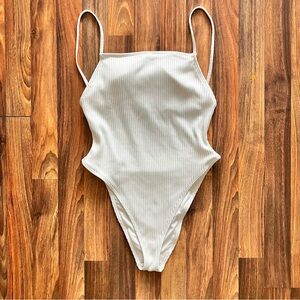 NWOT white one piece swimsuit